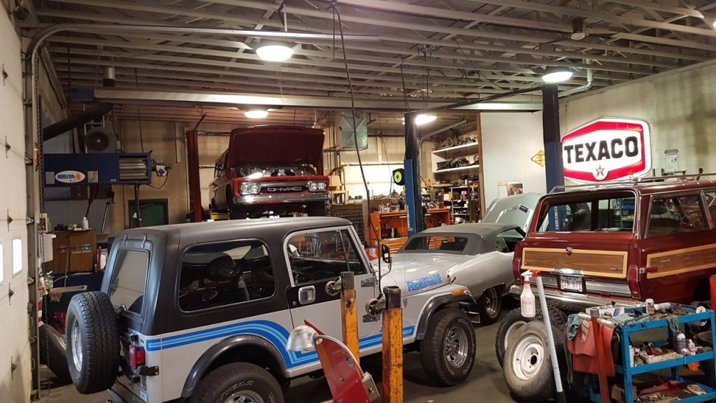 classic car repair shops Edmonton
